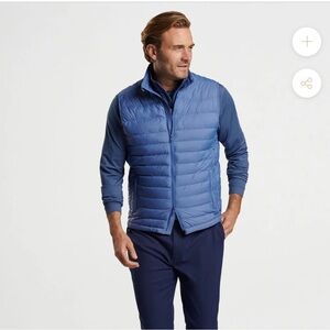 Peter Millar All Course Vest Astral Blue - size medium